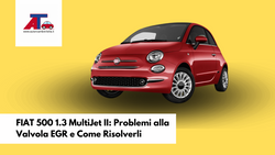 FIAT 500 1.3 MultiJet II: Problemi alla Valvola EGR e Come Risolverli