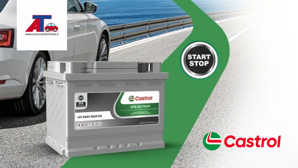 BATTERIE AUTO CASTROL: TECNOLOGIA AGM, EFB E SLI PER OGNI TIPO DI VEICOLO