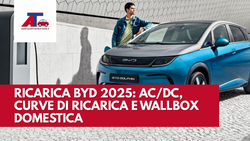 RICARICA BYD 2025: AC/DC, CURVE DI RICARICA E WALLBOX DOMESTICA