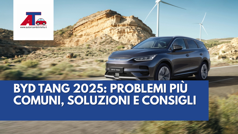 BYD TANG 2025: PROBLEMI PIÙ COMUNI, SOLUZIONI E CONSIGLI