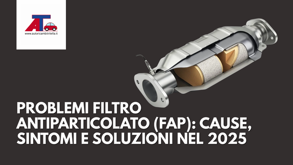 PROBLEMI FILTRO ANTIPARTICOLATO (FAP): CAUSE, SINTOMI E SOLUZIONI NEL 2025