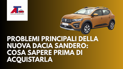 PROBLEMI DACIA SANDERO 2014–2025: COSA SAPERE PRIMA DI ACQUISTARLA