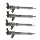 ✅ 0445110800 BOSCH - KIT 4 INIETTORI IN SCATOLA RENAULT DACIA ORIGINALE 166007427R