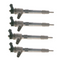 ✅ 0445110800 BOSCH - KIT 4 INIETTORI IN SCATOLA RENAULT DACIA ORIGINALE 166007427R