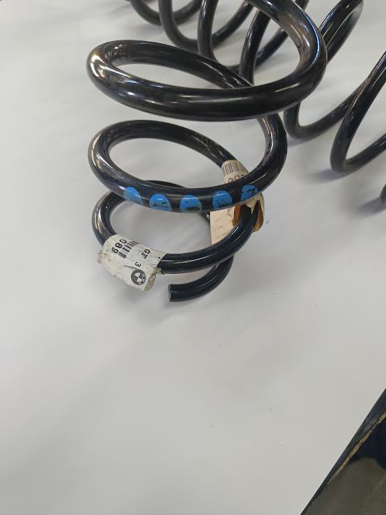 COPPIA molla Ammortizzatori ORIGINALE BMW Posteriore per BMW 5 E39 540 535 53