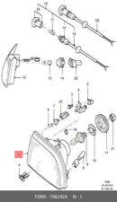 ✅ FORD 1062424 - HEADLAMP ASSY