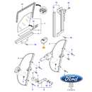 ✅ 1107243 FORD - INTERRUTTORE ALZACRISTALLO COMANDO FINESTRINO LATO PASSEGGERO