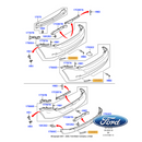 ✅ 1151166 FORD - CATARINFRANGENTE RIFLETTORE POSTERIORE DESTRO FIESTA