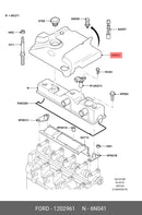 ✅ FORD 1202961 - INSULATOR
