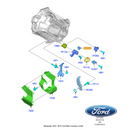 ✅ 1225337 FORD - INSERTO FORCELLA DI COMANDO CAMBIO