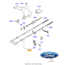 ✅ 1253159 FORD - CAVO COMANDO FRENO STAZIONAMENTO FORD 1143926