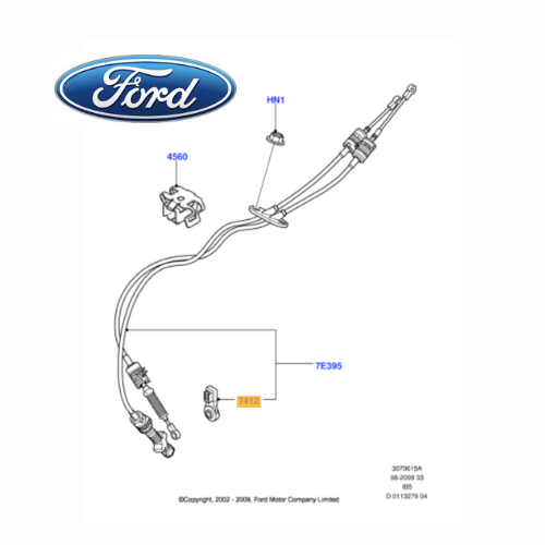 ✅ 1332491 FORD - BOCCOLA DI SERRAGGIO TOPRAN 305807