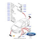 ✅ 1360719 FORD - EMBLEMA LOGO FREGIO FORD FOCUS C-MAX MONDEO