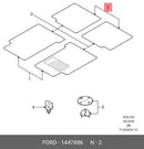 ✅ FORD 1447886 - KIT FLOOR MAT