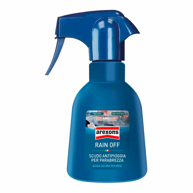 ✅ 8596 AREXONS RAIN OFF TRIGGER 200 ML - Trattamento Idrorepellente per Parabrezza