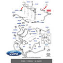 ✅ 1708234 FORD - KIT TUBI RITORNO CARBURANTE INIETTORI FIAT 9659113480 9674975980