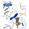 ✅ 1932916 FORD - SERRATURA INTERNA ANTERIORE SINISTRO FOCUS
