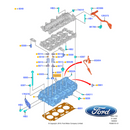 ✅ 2191035 FORD - GUARNIZIONE COPRITESTATA RITEGNO ANELLO DI TENUTA