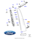 ✅ 4502331 FORD - FANALINO LUCE TARGA FORD FOCUS C-MAX CAP 4502332