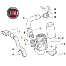 ✅ 55221402 FIAT - SENSORE PRESSIONE COLLETTORE ASPIRAZIONE MISURATORE PORTATA MASSA ARIA
