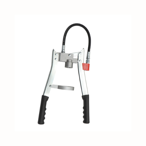 🚚 7001442803 GROZ - INGRASSATORE A DUE MANI A DOPPIA LEVA CON TECNOLOGIA DEL VUOTO