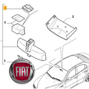 ✅ 71748233 FIAT - SENSORE SPECCHIO RETROVISORE INTERNO RILEVAMENTO UMIDITA' PARABREZZA ORIGINALE ALFA ROMEO 159
