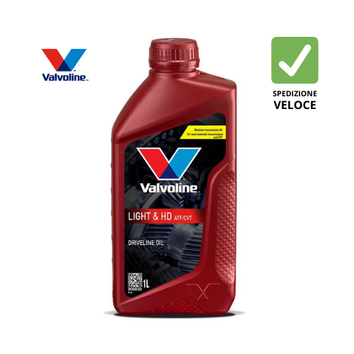 ✅ 908830 VALVOLINE - LIGHT & HEAVY DUTY ATF CVT – OLIO PER CAMBIO AUTOMATICO E CVT MULTIMARCA