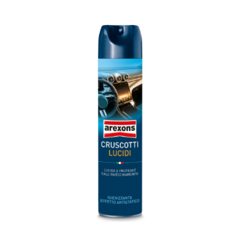 ✅ AREXONS 8316 CRUSCOTTI LUCIDI SPRAY 600 ML - PULIZIA E PROTEZIONE SUPERFICI PLASTICHE AUTO