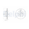 ✅ BG3520 DELPHI - COPPIA DISCHI FRENO 2 PZ 435120D050 TOYOTA