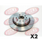 ✅ WD34368D FORMA - COPPIA DISCHI FRENO 93188378 CADILLAC