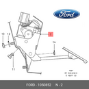 ✅ 1050852 FORD - PEDALE ACCELLERATORE COMPLETO FORD TRANSIT ALBERINO DI COMANDO CARBURATORE