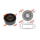 ✅ AUTOKIT 03.80576 - GALOPPINO GUIDACINGHIA Ø70MM MERCEDES-BENZ A665200019