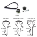 ✅ K035468XS GATES - KIT DISTRIBUZIONE CITROEN PEUGEOT 9633923180