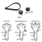 ✅ K035468XS GATES - KIT DISTRIBUZIONE CITROEN PEUGEOT 9633923180