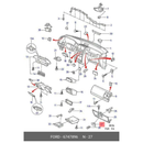 ✅ FORD 6747896 - GRUPPO SERRATURA VANO PORTAOGGETTI