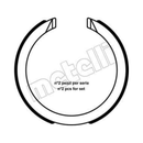✅ METELLI 53-0491 - SERIE GANASCE FRENO A MANO Ø 190MM OPEL MAZDA EGY34439Z SSANGYONG 483KT05000