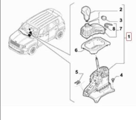 DISPOSITIVO COMPLETO CAMBIO AUTOMATICO ORIGINALE JEEP RENEGADE LIMITED 735629530