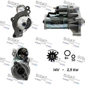 ✅ SIDAT S12VA0114 compatibile con CITROËN, DS, FIAT, LANCIA, MITSUBISHI, PEUGEOT - OE 96 545 614 80