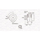 ✅ Alternatore  PARIS-RHONE PRAL210EQ (Codice OEM 12317797660) per BMW e LAND ROVER