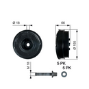 ✅ TVD1037A GATES - PULEGGIA ALBERO MOTORE BMW MINI 11232247565