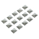 *SET 15 BORCHIE "DECOR-STUDS" 10X10MM