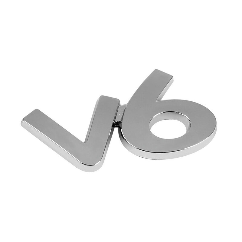 07227 - Emblema 3D cromato - V6