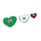 ="HEARTS" SET 3 PZ.SALVAPORTA TRICOLORE