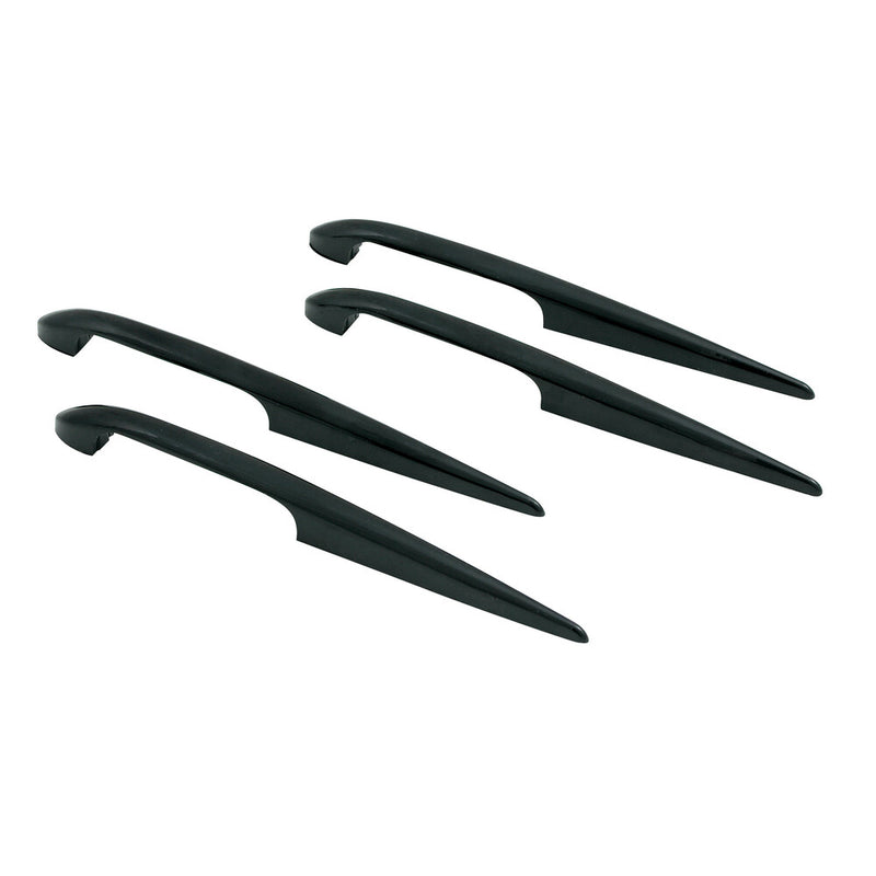 *SET 4 PINNE DECORATIVE CORTE NERO