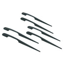 *SET 6 PINNE DECORATIVELUNGHE CARBON