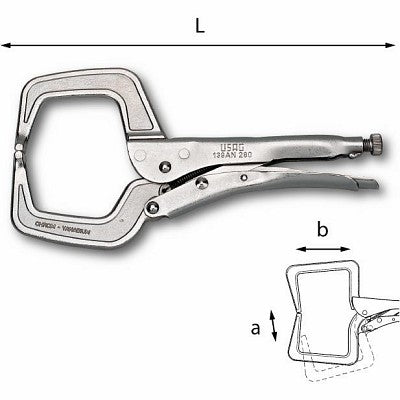 U01390004 139 AN_280 PINZA AUTOBLOCCANTE