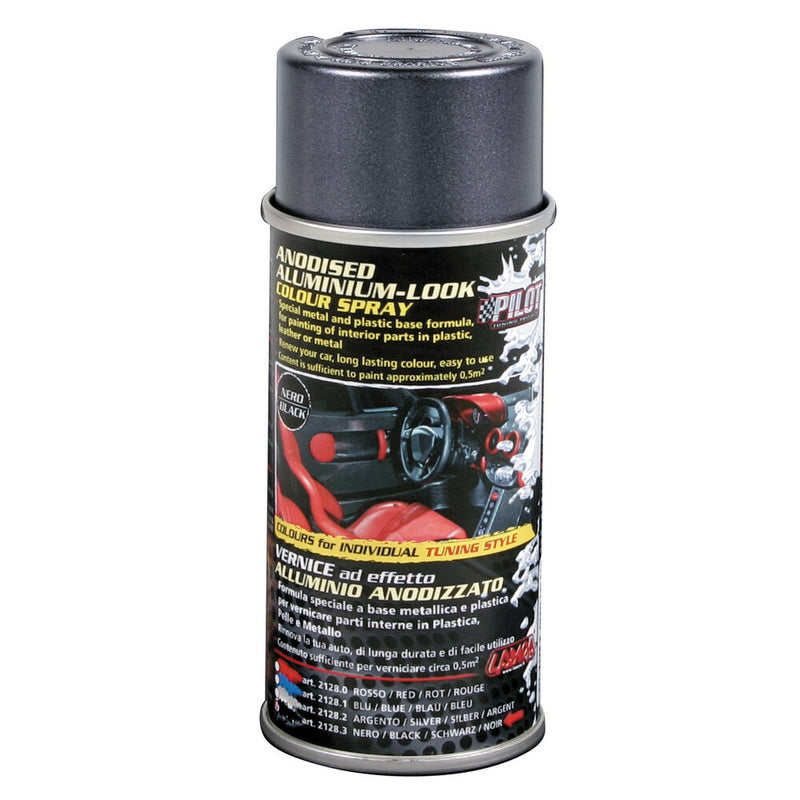 21283 - Vernice spray effetto alluminio anodizzato - Nero