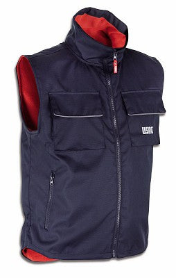 U37100016G 3710 B_XL GILET TESSUTO TECKNO ANTISTR.