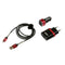 *KIT RICARICA "UNIVERSAL" (APPLE/MICRO USB) RIC.VELOCE 2500MA 12/24V - 1000MA 230V