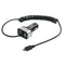 *"SLIM USB-EVO" DOPPIA PRESA USB + CAVO RICARICA MICRO USB 2.4A 12/24V